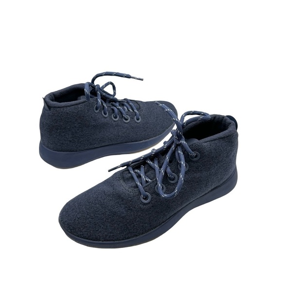 Allbirds Mizzles Wool Runner-Up Running Shoes Blue Mens 8 - Picture 4 of 7